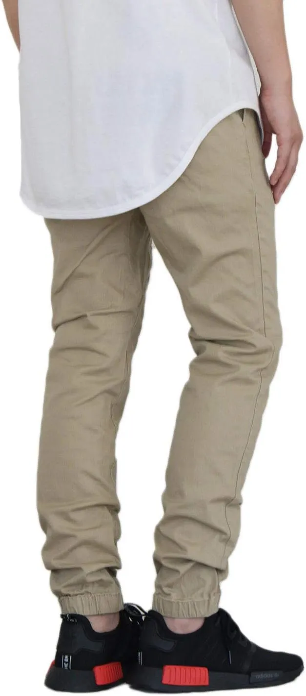 AIRNINE Men's Premium Twill Chino Jogger Pants S-5XL A876