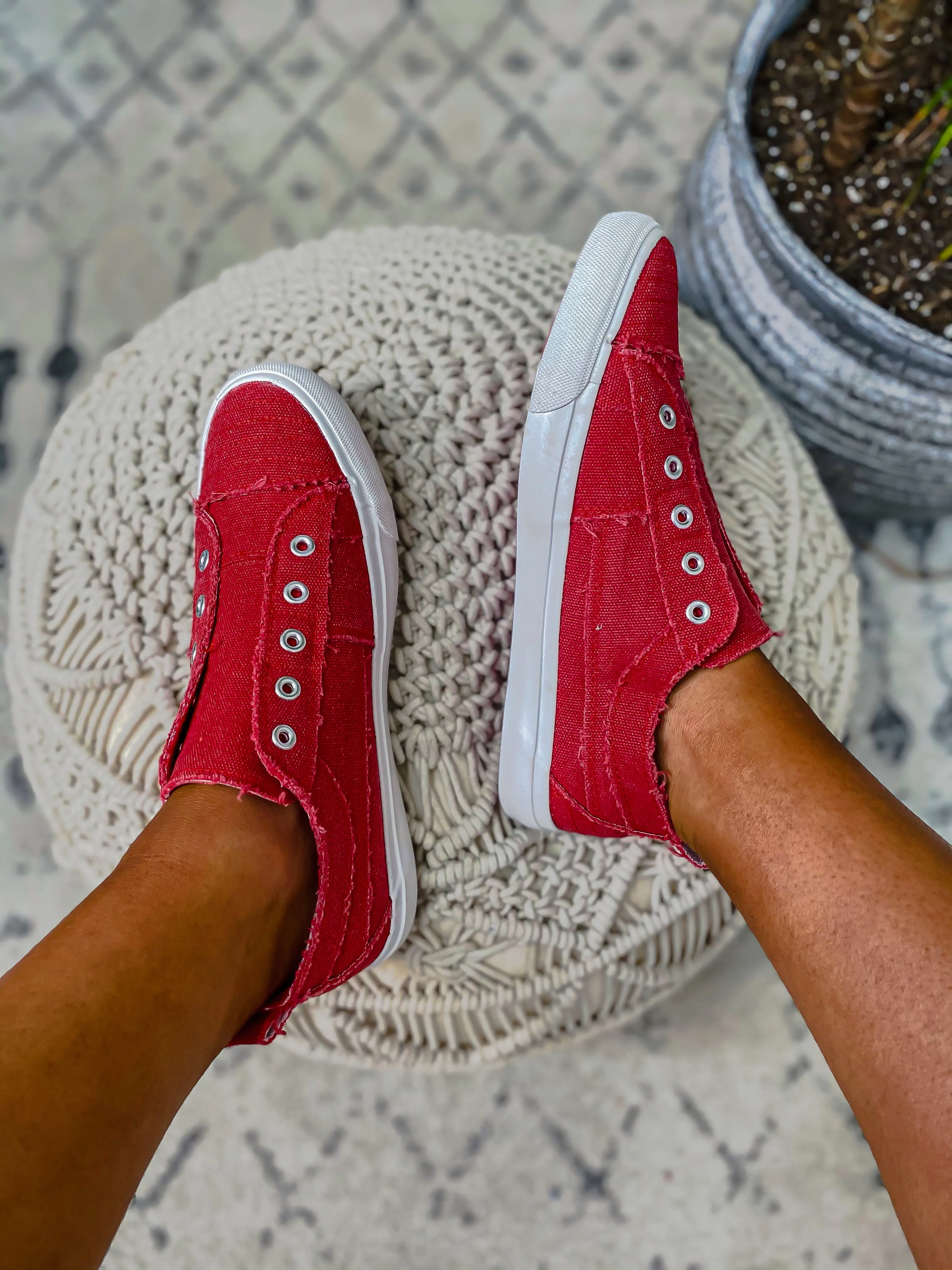 Corkys Red Babalu Sneaker