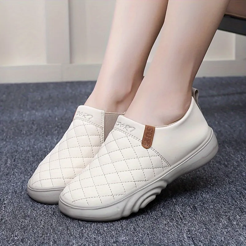 Dames zomer loafer-comfortabele slip-on schoenen met een niet-slip zool