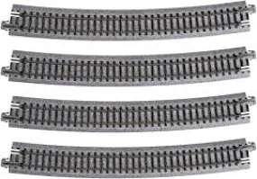Kato 20-150, N Scale Unitrack Curved Section, 28 1/4" 718mm, 15 Degrees