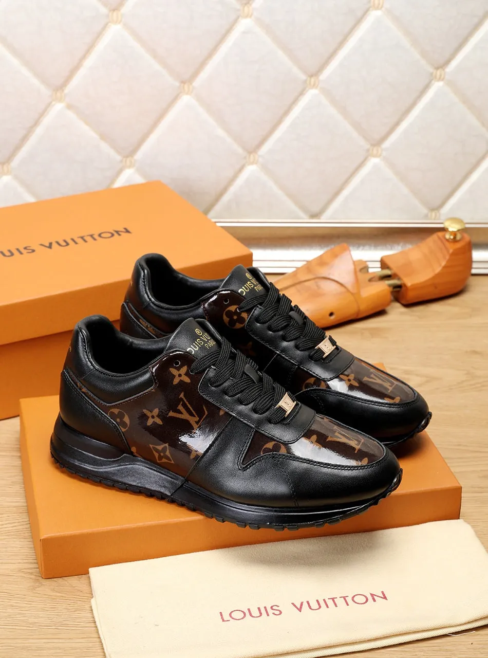 Louis Vuitton Casual Black Brown Sneaker