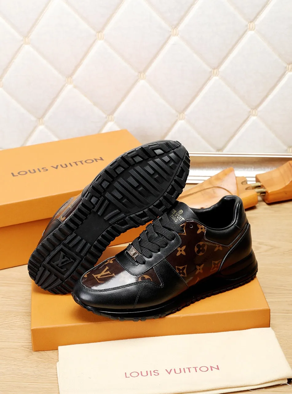 Louis Vuitton Casual Black Brown Sneaker