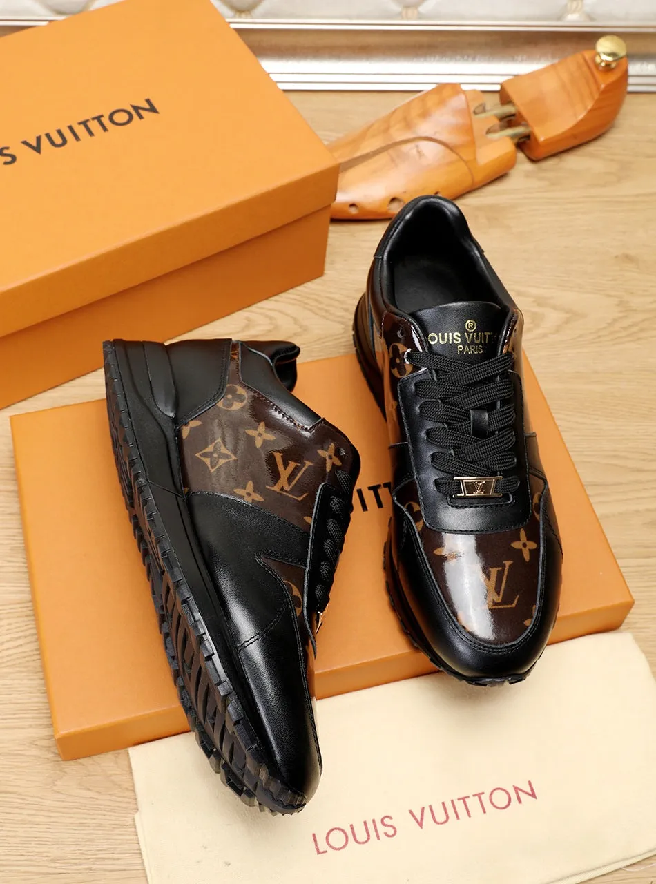 Louis Vuitton Casual Black Brown Sneaker