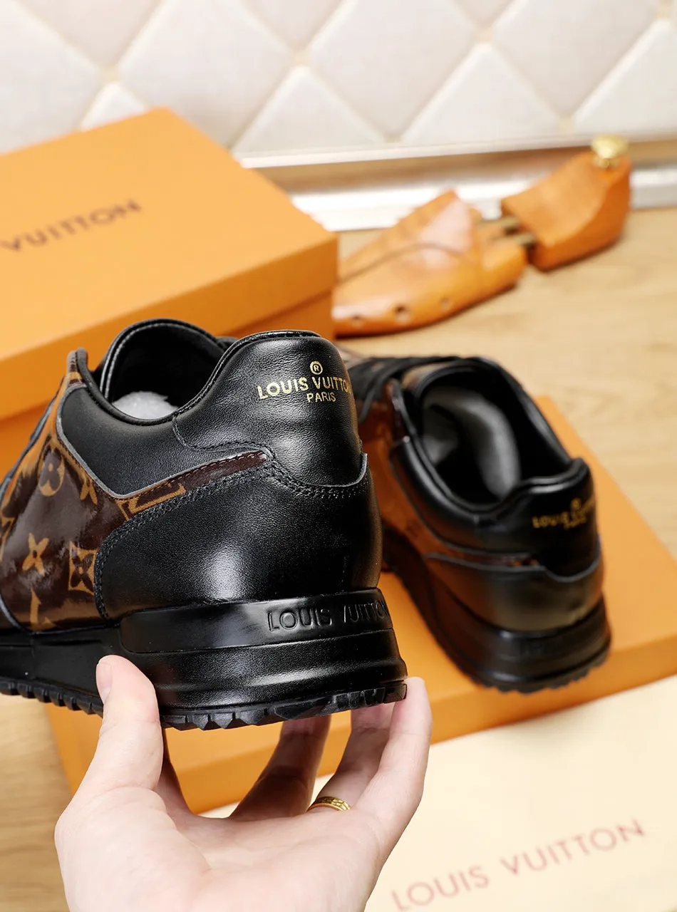 Louis Vuitton Casual Black Brown Sneaker