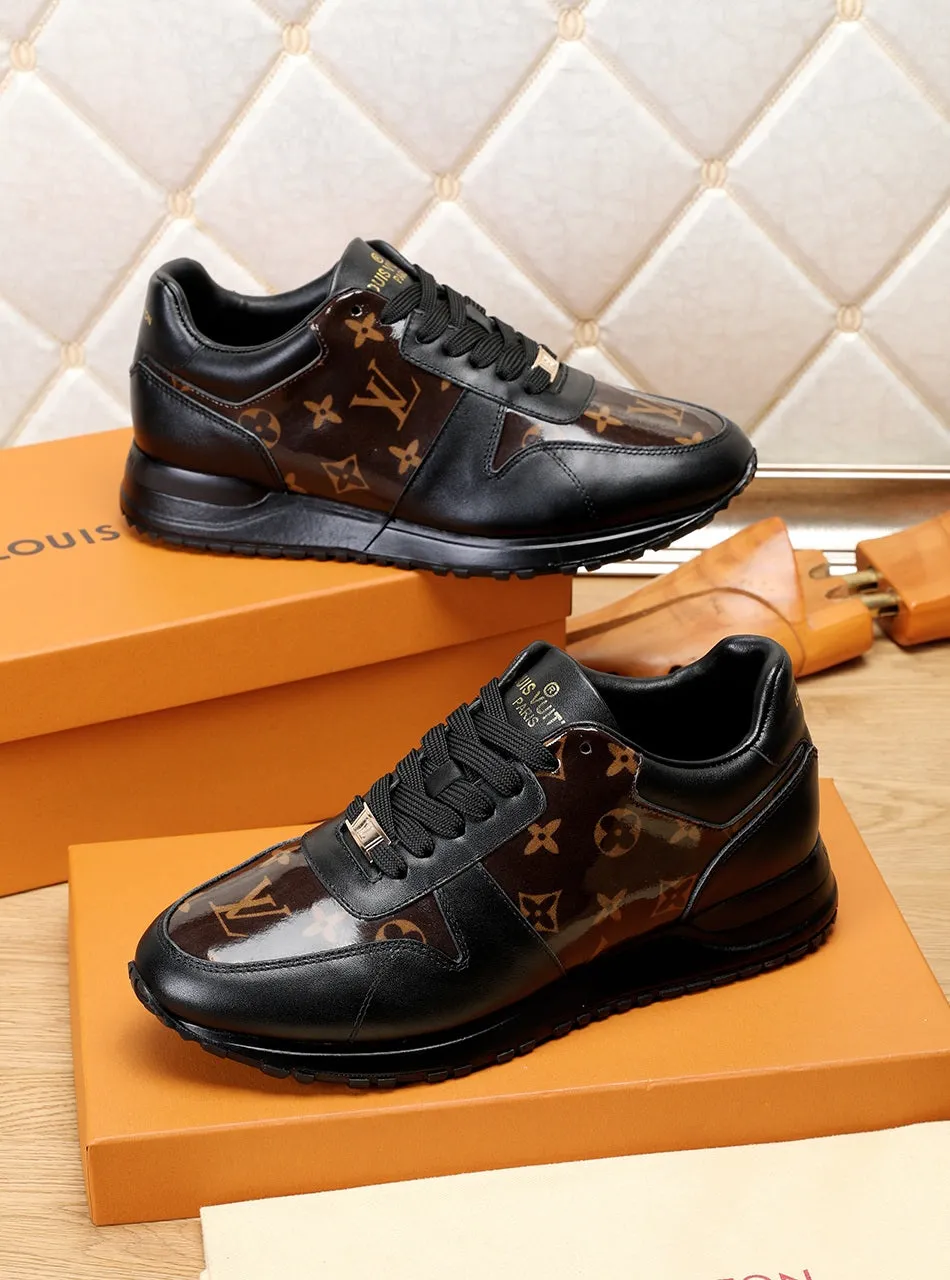 Louis Vuitton Casual Black Brown Sneaker