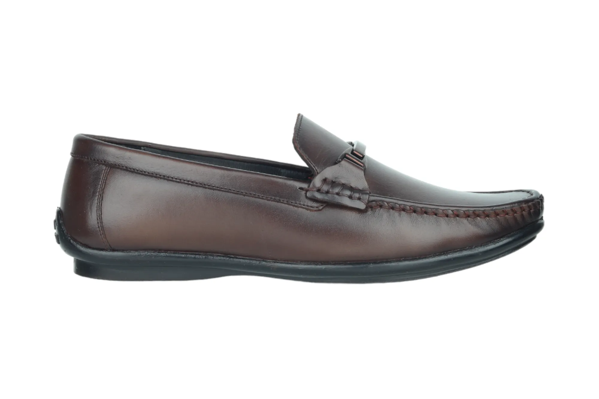 Mens leather loafer shoe 98001
