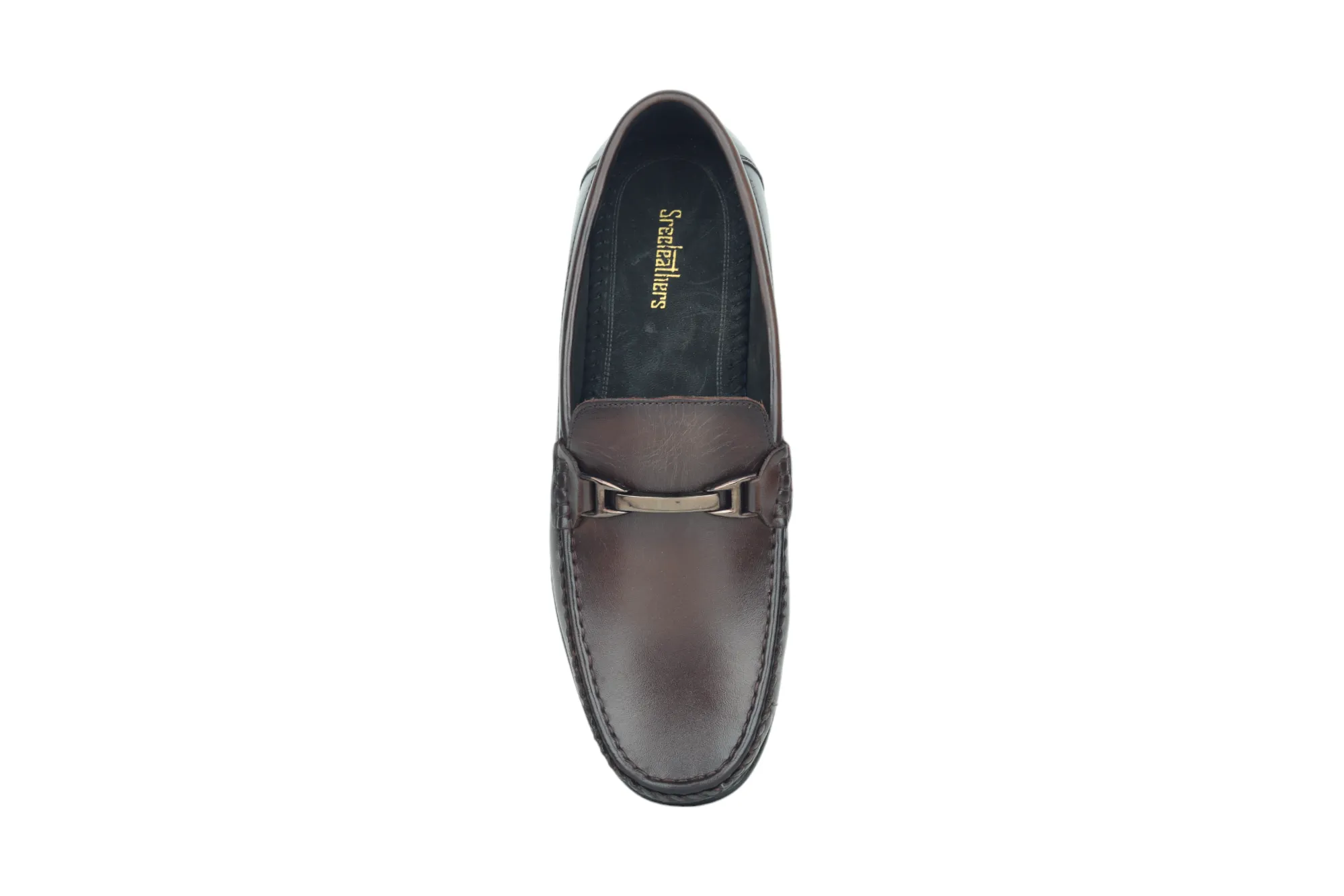 Mens leather loafer shoe 98001