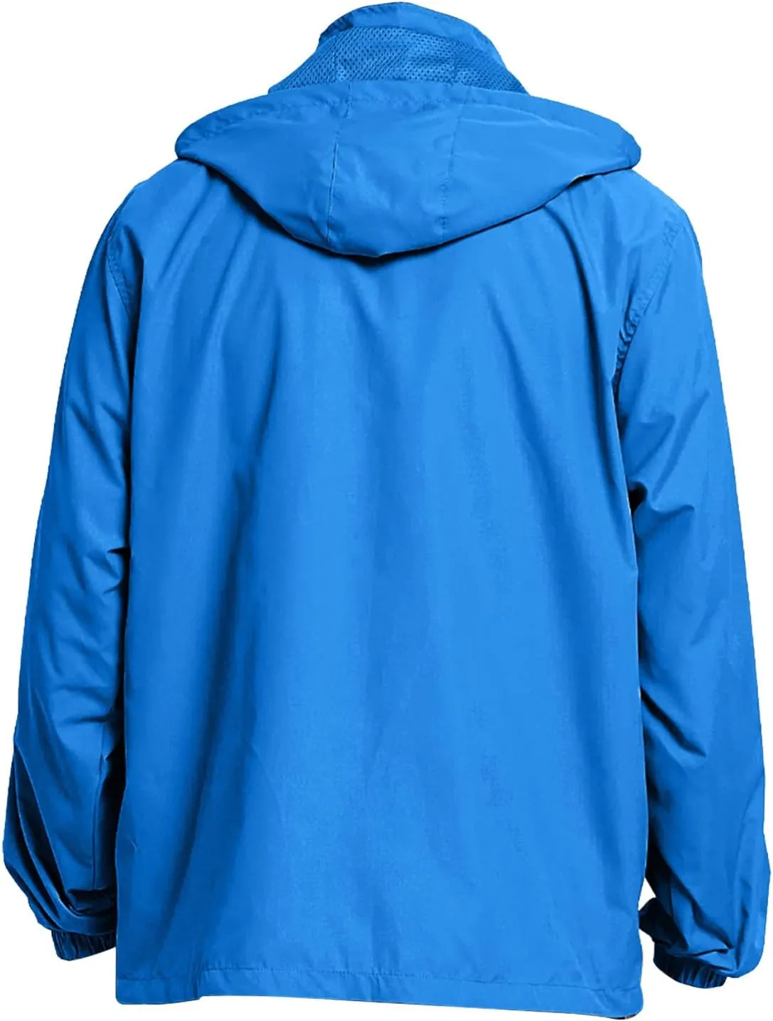 Men's Rain Jacket Waterproof Lightweight Packable Rain Shell Raincoat Hooded Coat Fall Winter Windbreaker for Hiking