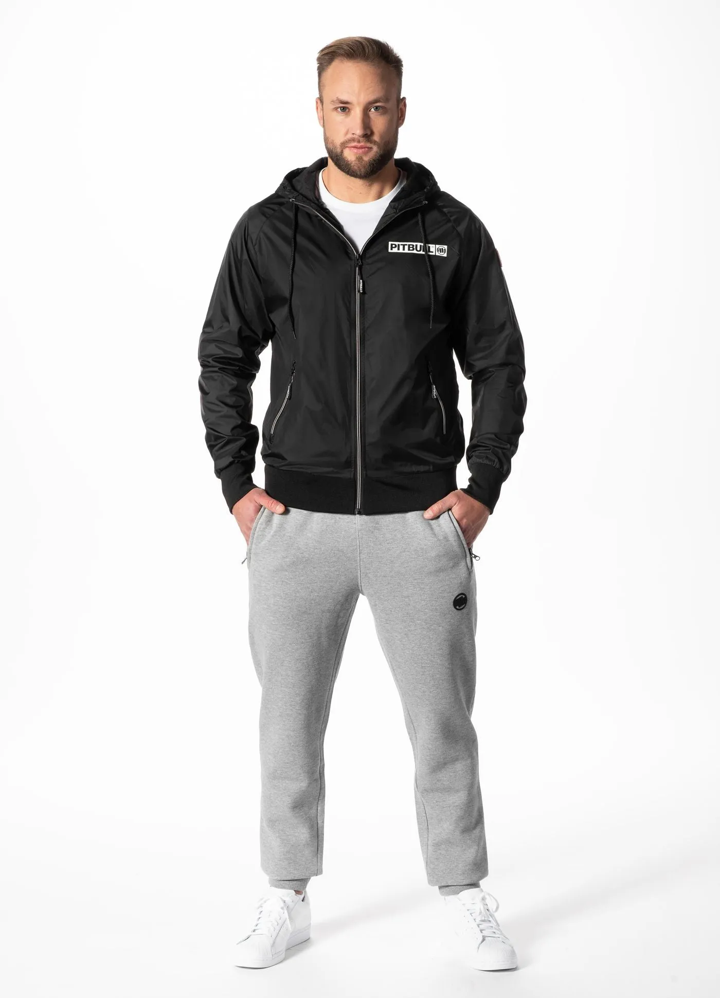 Men's transitional hooded jacket Athletic Hilltop
