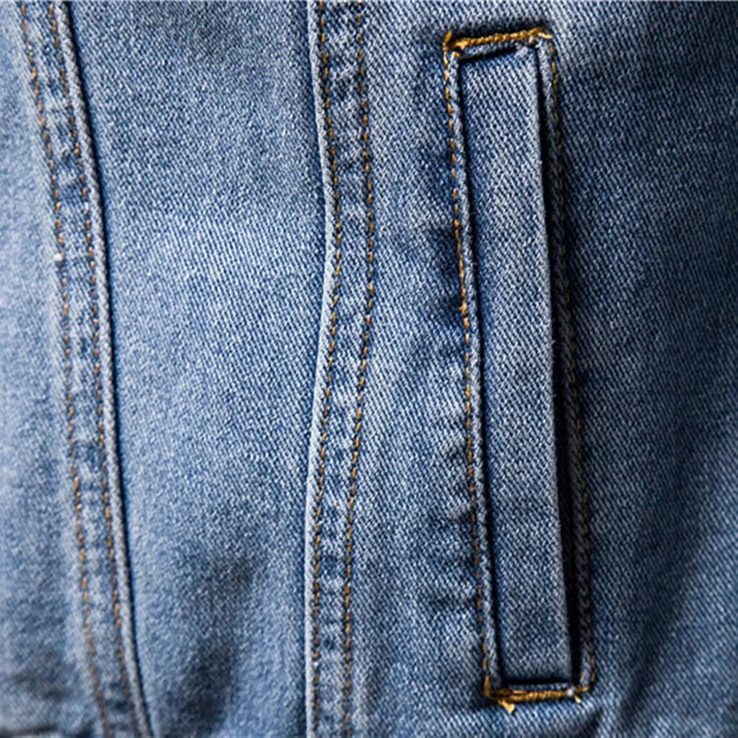 NATHGAM Men's Denim Jacket Slim Fit Button Western Cowboy Jackets Distressed Jean Trucker Jackets Fall Fashion Casual Coats