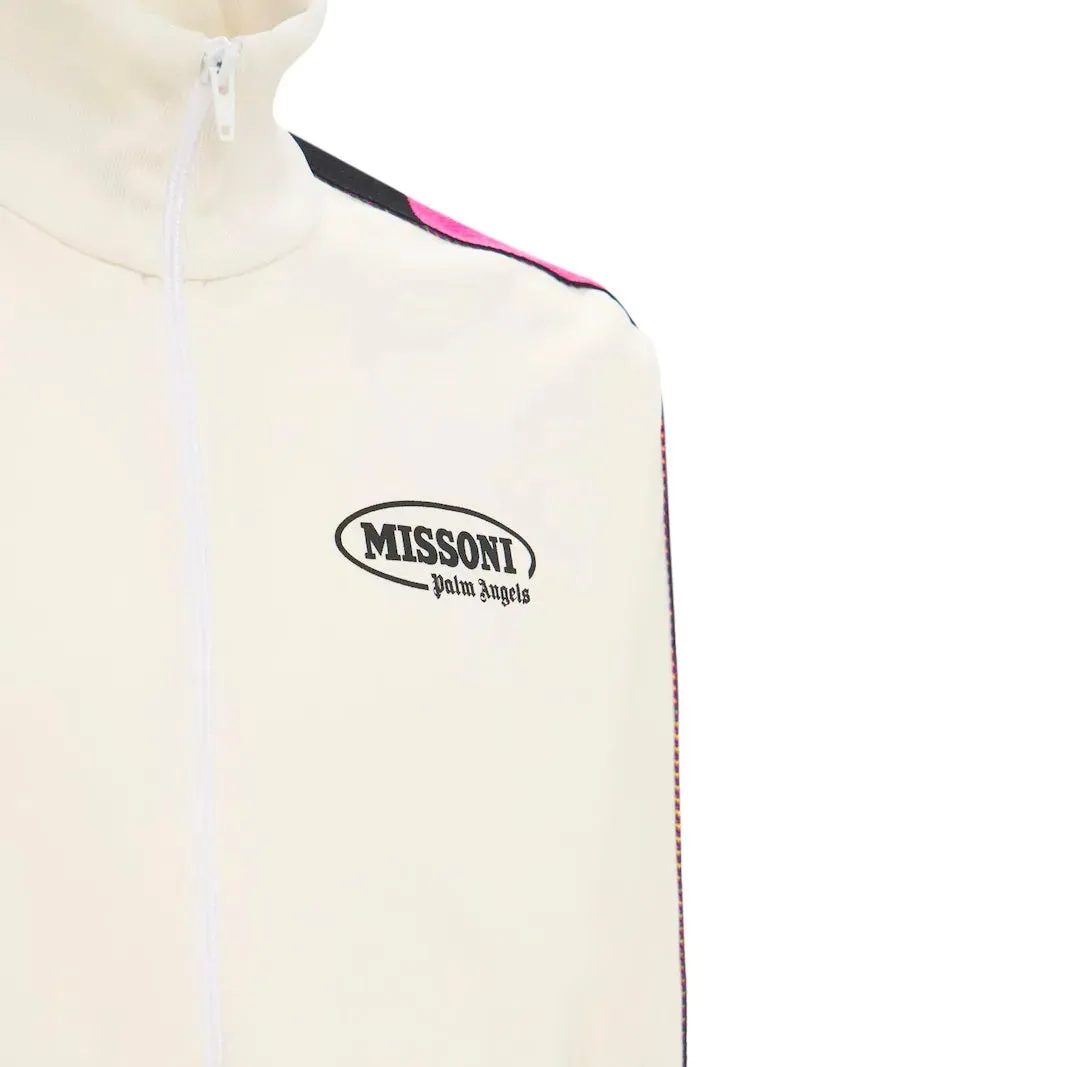 Palm Angels x Missoni White Track Jacket