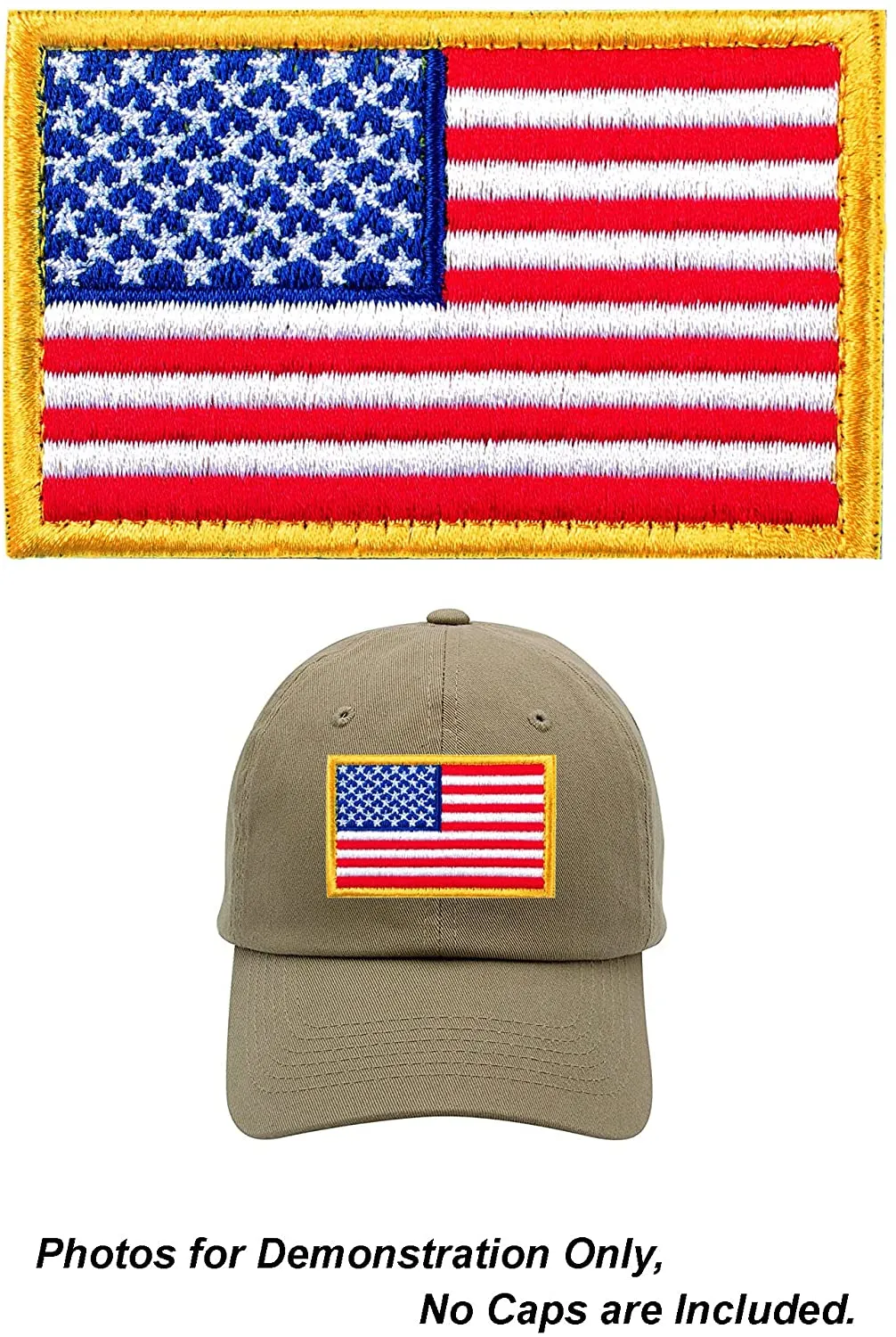 Patches of USA US American Flag,