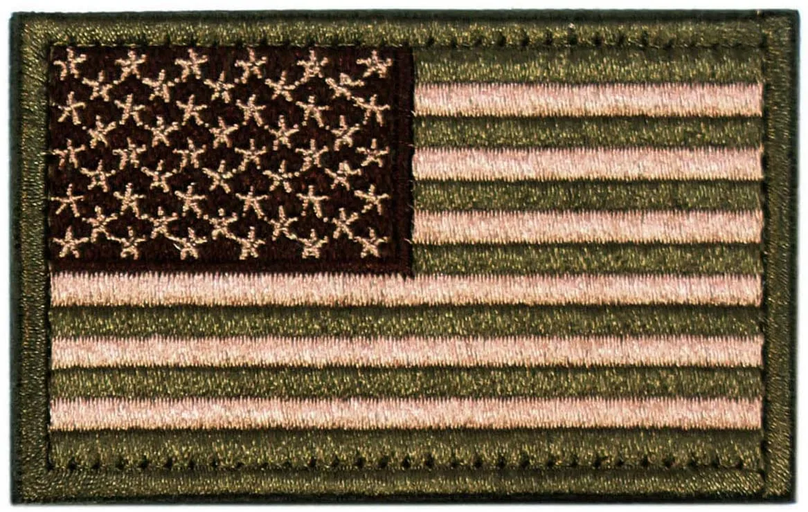 Patches of USA US American Flag,