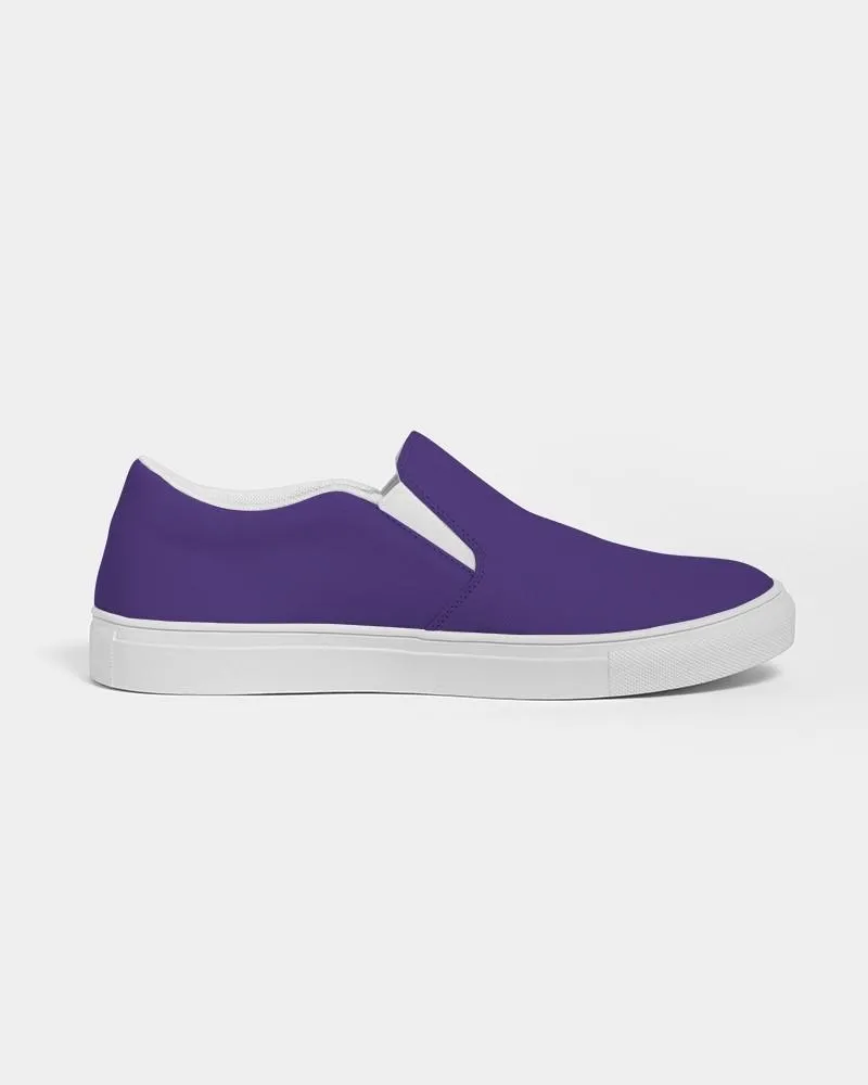 Shaded Violet Slip-On Canvas Sneakers | Women's | C88M100Y0K30