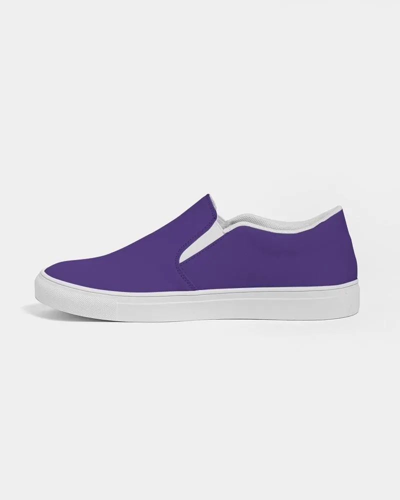 Shaded Violet Slip-On Canvas Sneakers | Women's | C88M100Y0K30