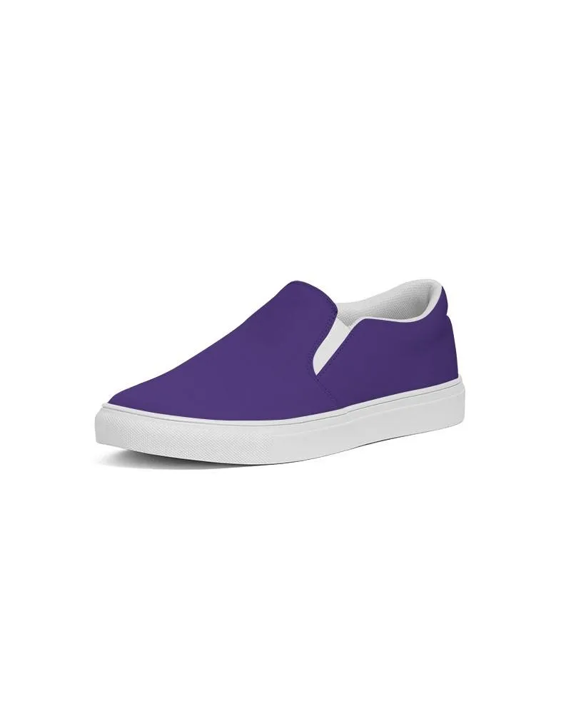 Shaded Violet Slip-On Canvas Sneakers | Women's | C88M100Y0K30