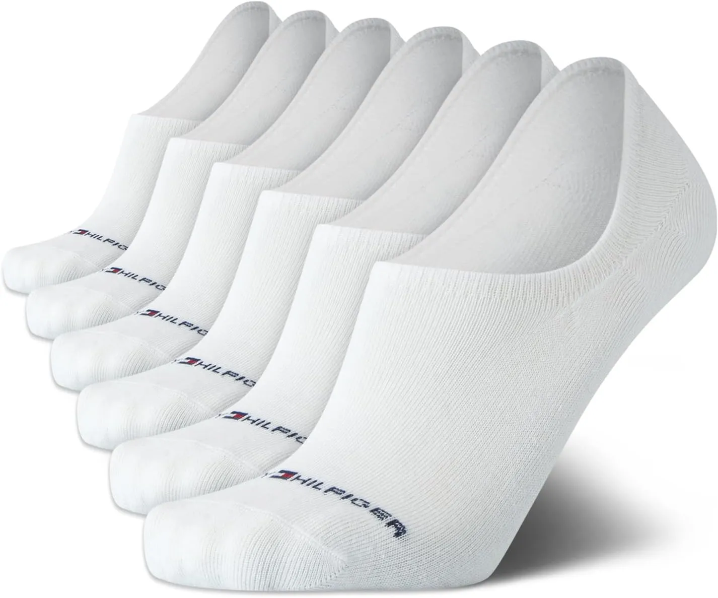 Tommy Hilfiger Men's Athletic Socks - Cushion Sport Liners (6 Pack)