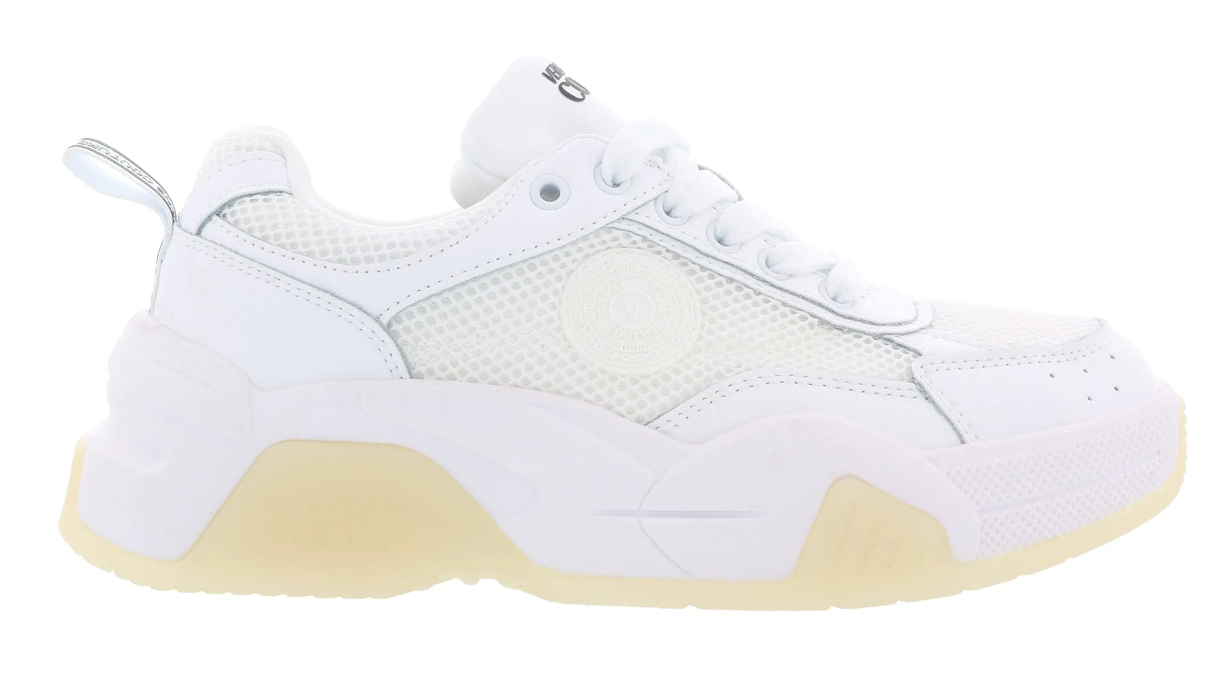 Versace Jeans Couture White Signature Fashion Sneakers