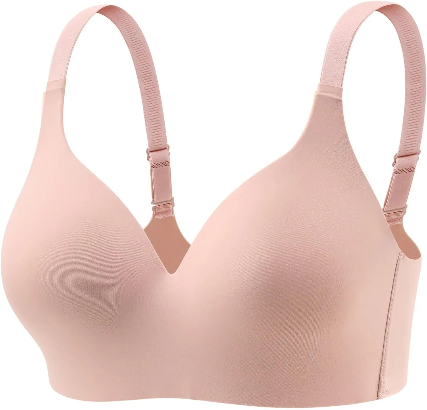 Wireless Bras for Women Seamless Full Coverage No Underwire Bras High Support Sports Bras Push Up Tshirt Bra Bralettes