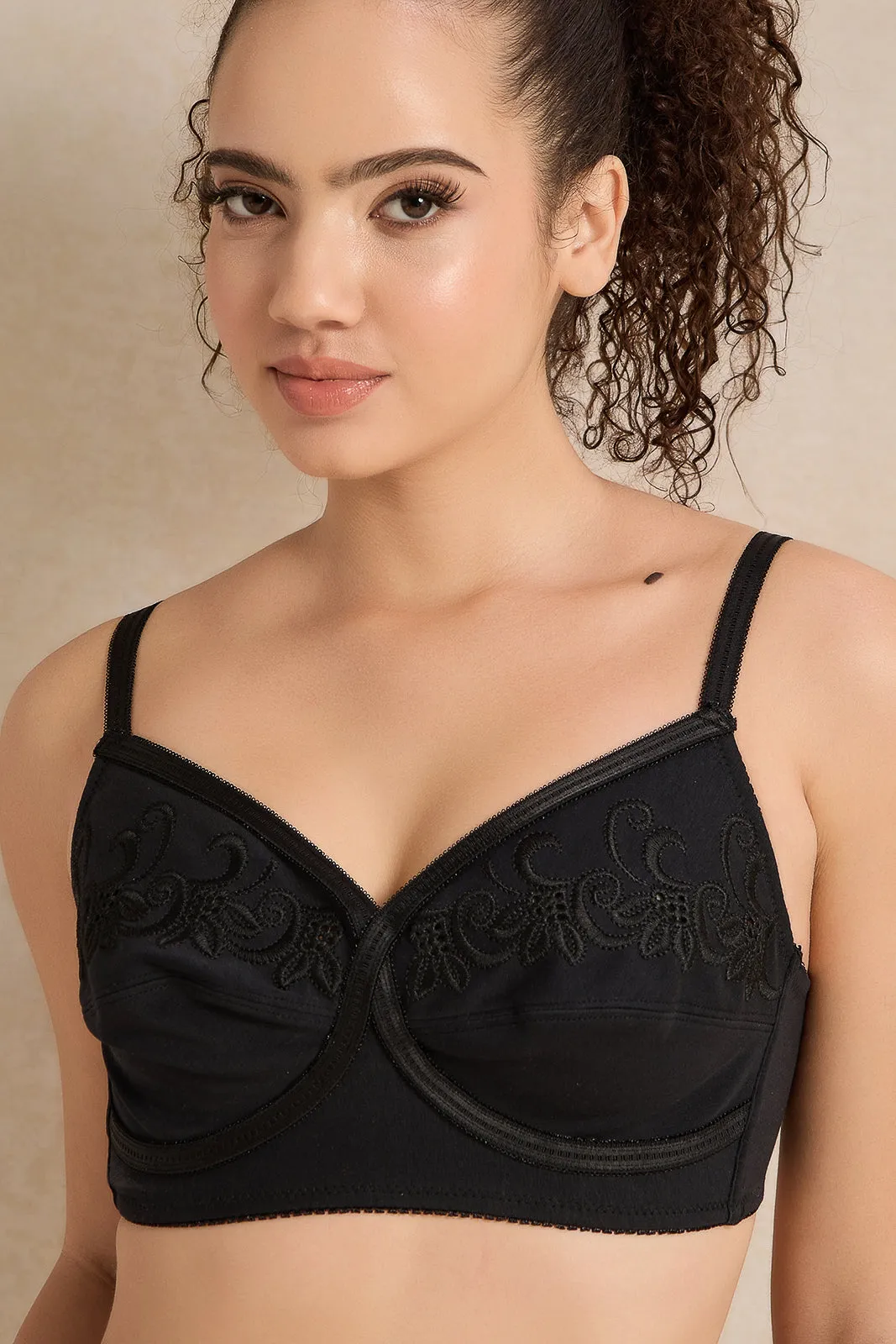 Women  Assorted Non-Padded Bras Set (Pack of 3)
