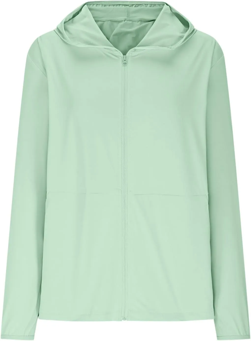 Women's Sun Protection Shirts Athletic Workout Scrub Jacket Track Full Zip Up Sportswear Hiking Outdoor Jacket Shirt