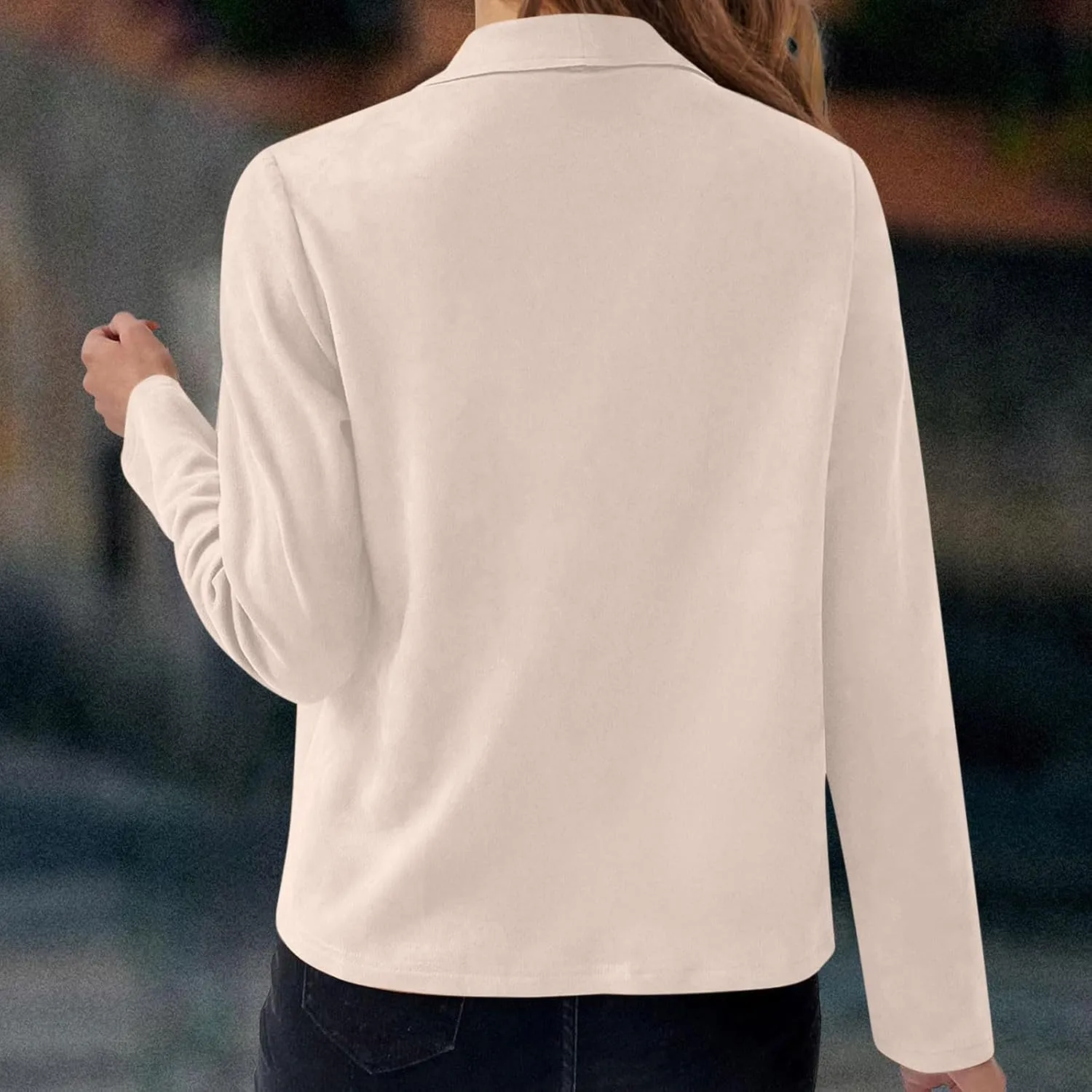Womens Trendy Coats 2024 Fall Biker Moto Jacket Fashion Long Sleeve Zipper Short Casual Coat Streetwear Cropped Outwear
